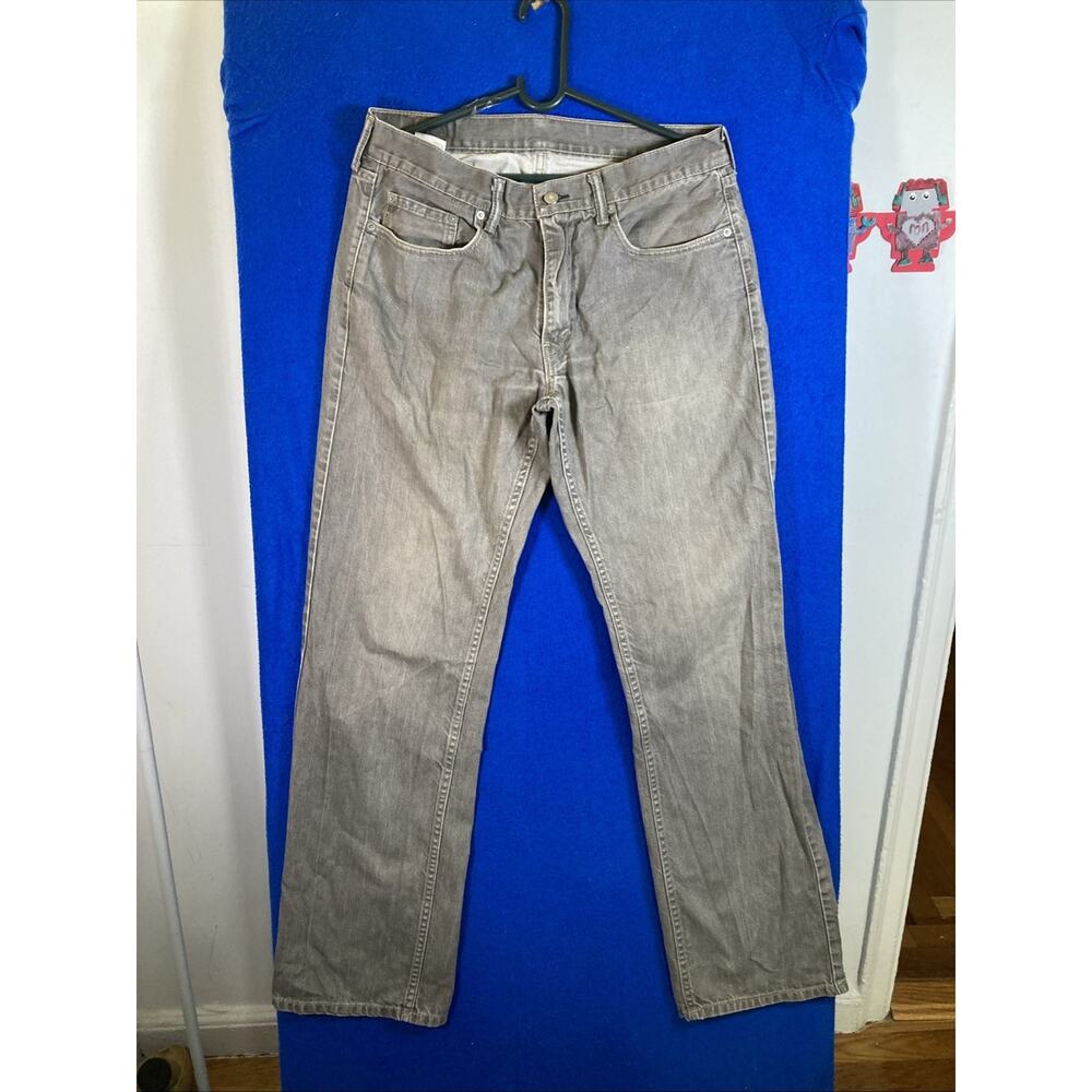 Levi's 559 Men's Jeans W34 L34 Relaxed Straight Fit Gray Denim - Picture 13 of 16
